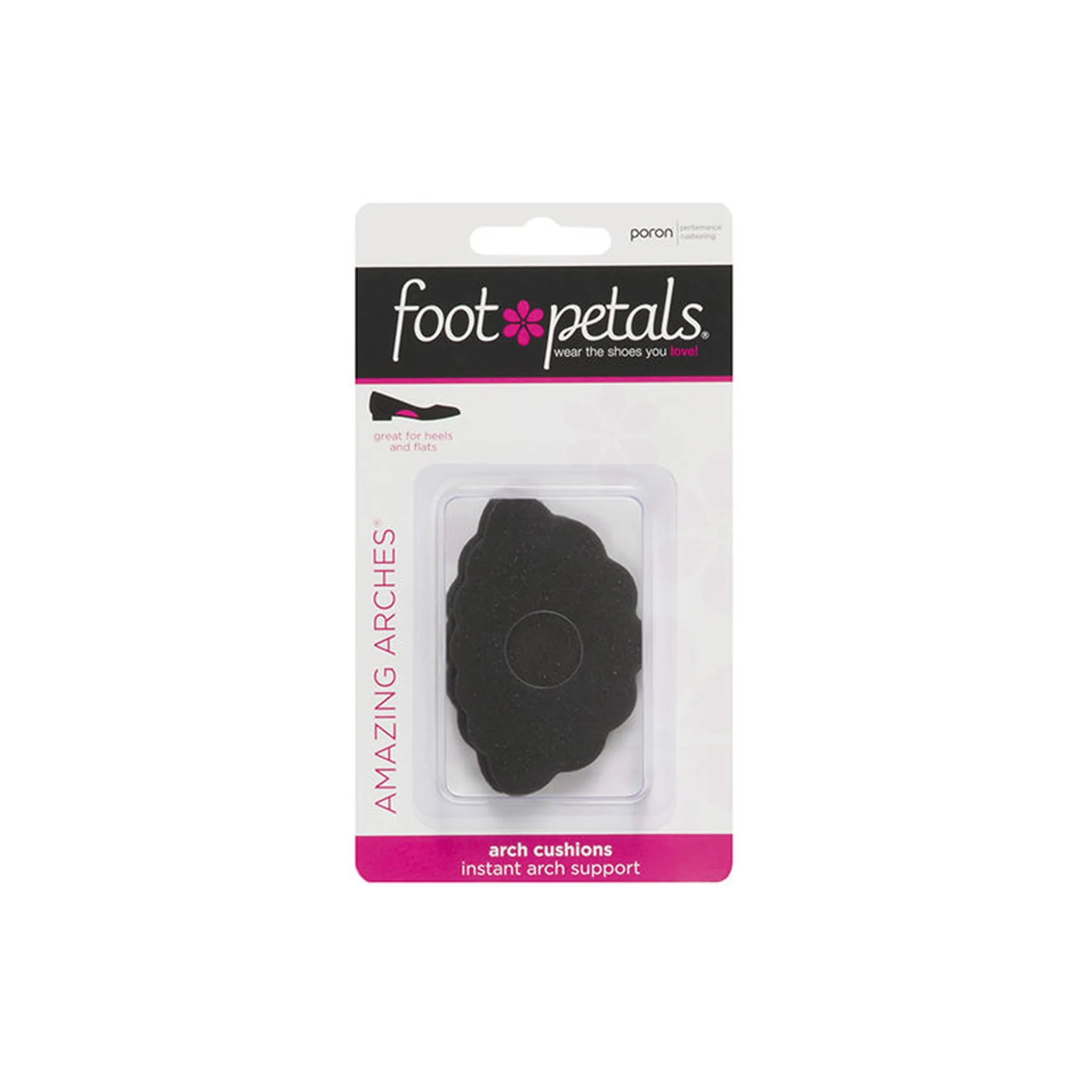 Foot Petals | Amazing Arches Insole Black