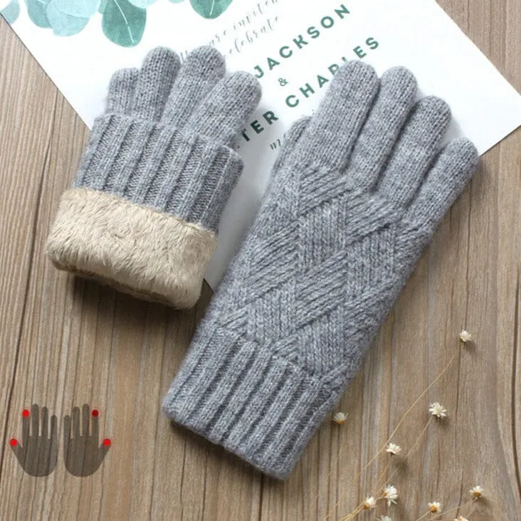 Gants Polaire Tactiles Femme