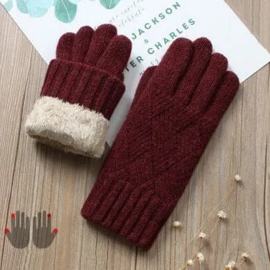 Gants Polaire Tactiles Femme