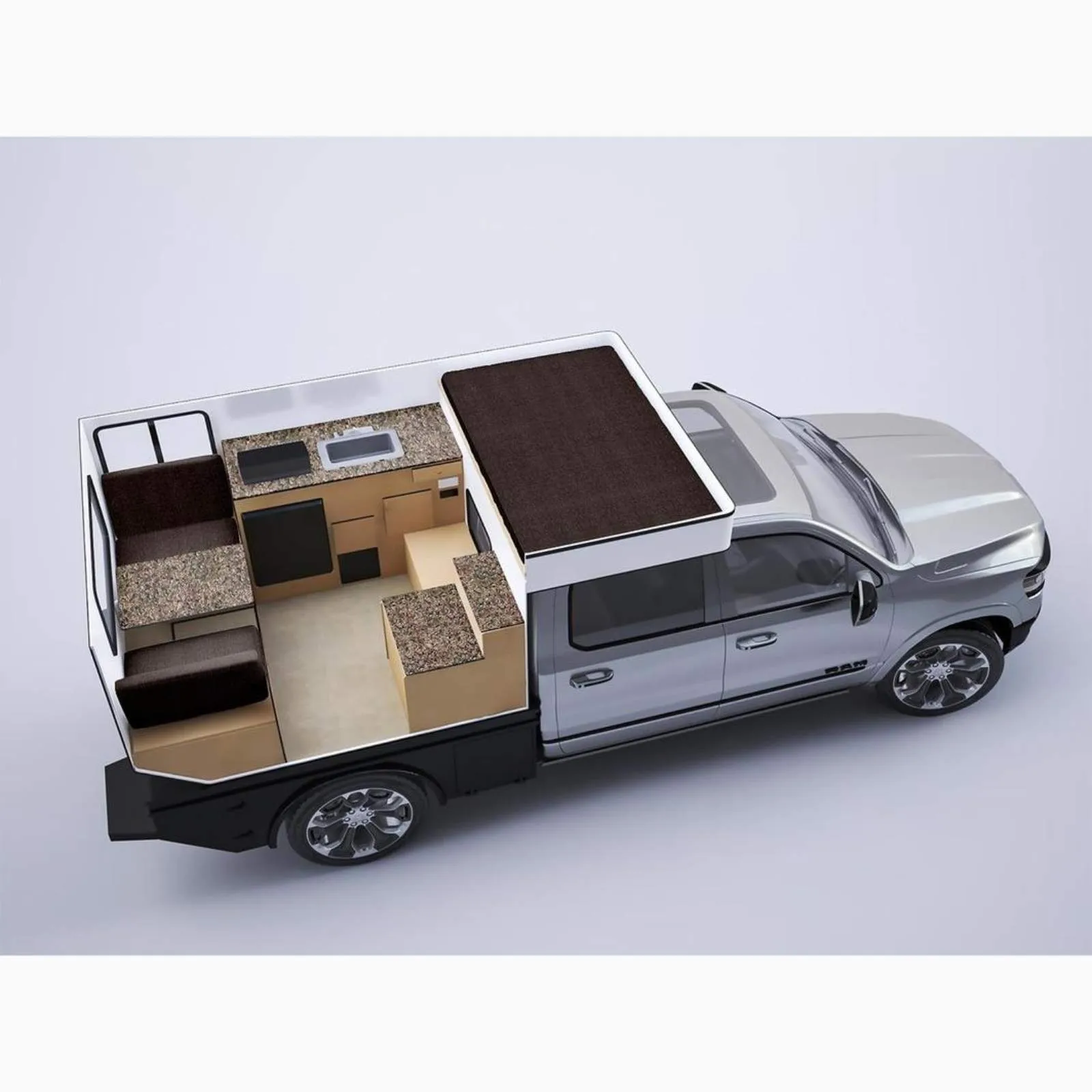 Hawk Flatbed (For 6' Full Size Trucks)