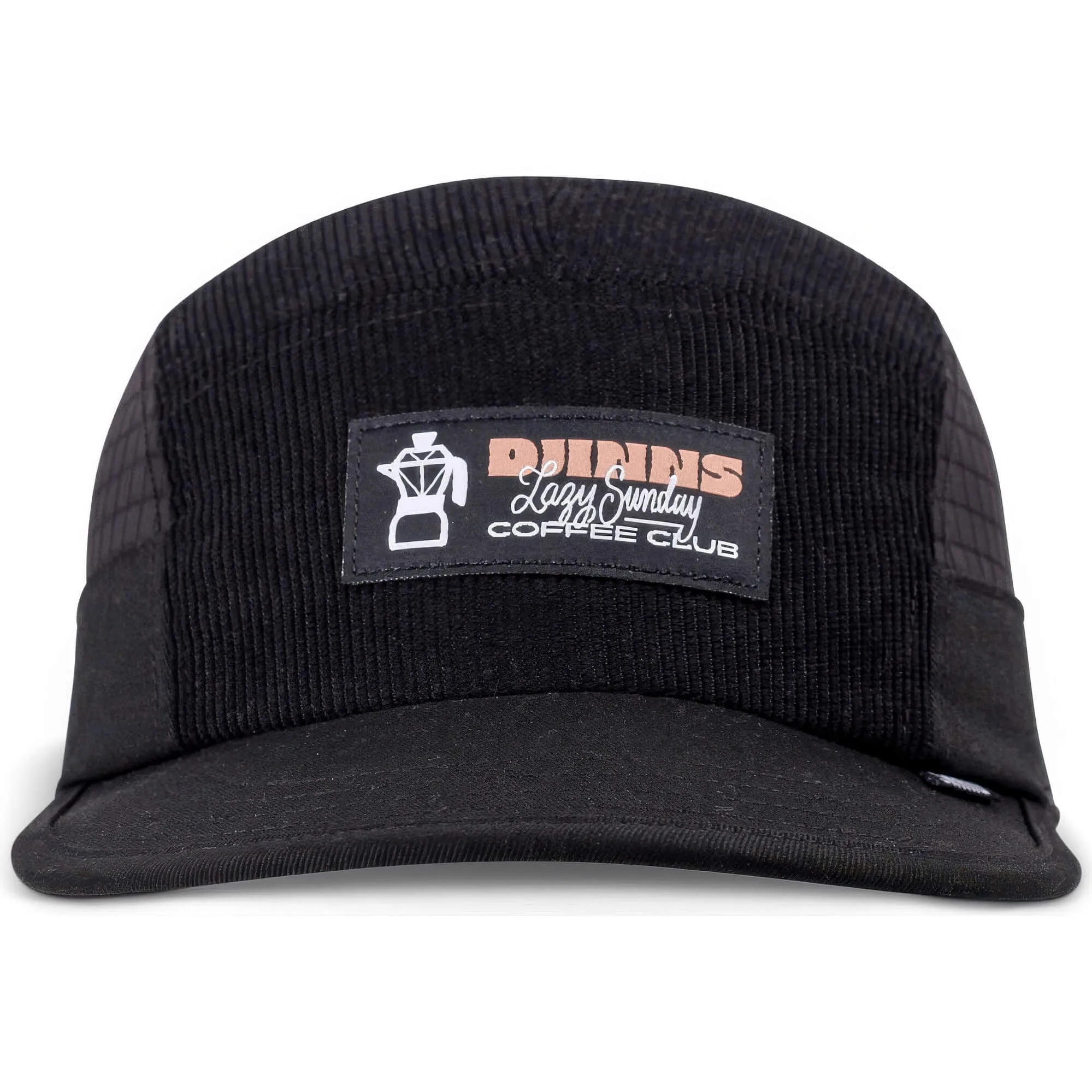 Šiltovka DJINN'S 5 Panel Soft Flat Sunday Coffee čierna