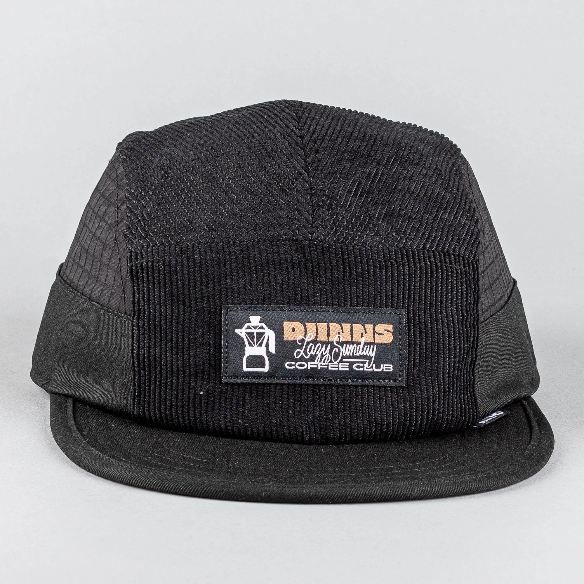 Šiltovka DJINN'S 5 Panel Soft Flat Sunday Coffee čierna