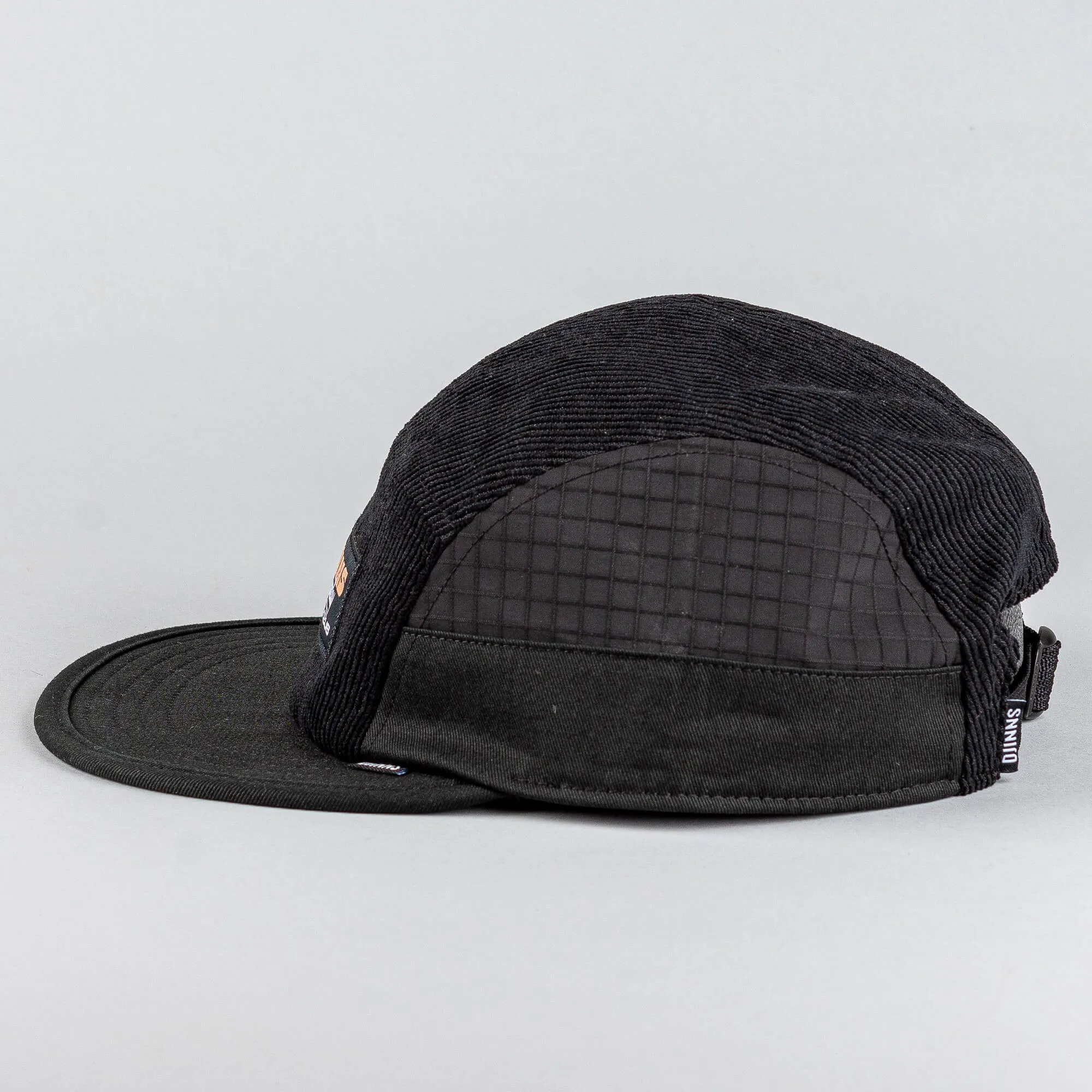 Šiltovka DJINN'S 5 Panel Soft Flat Sunday Coffee čierna
