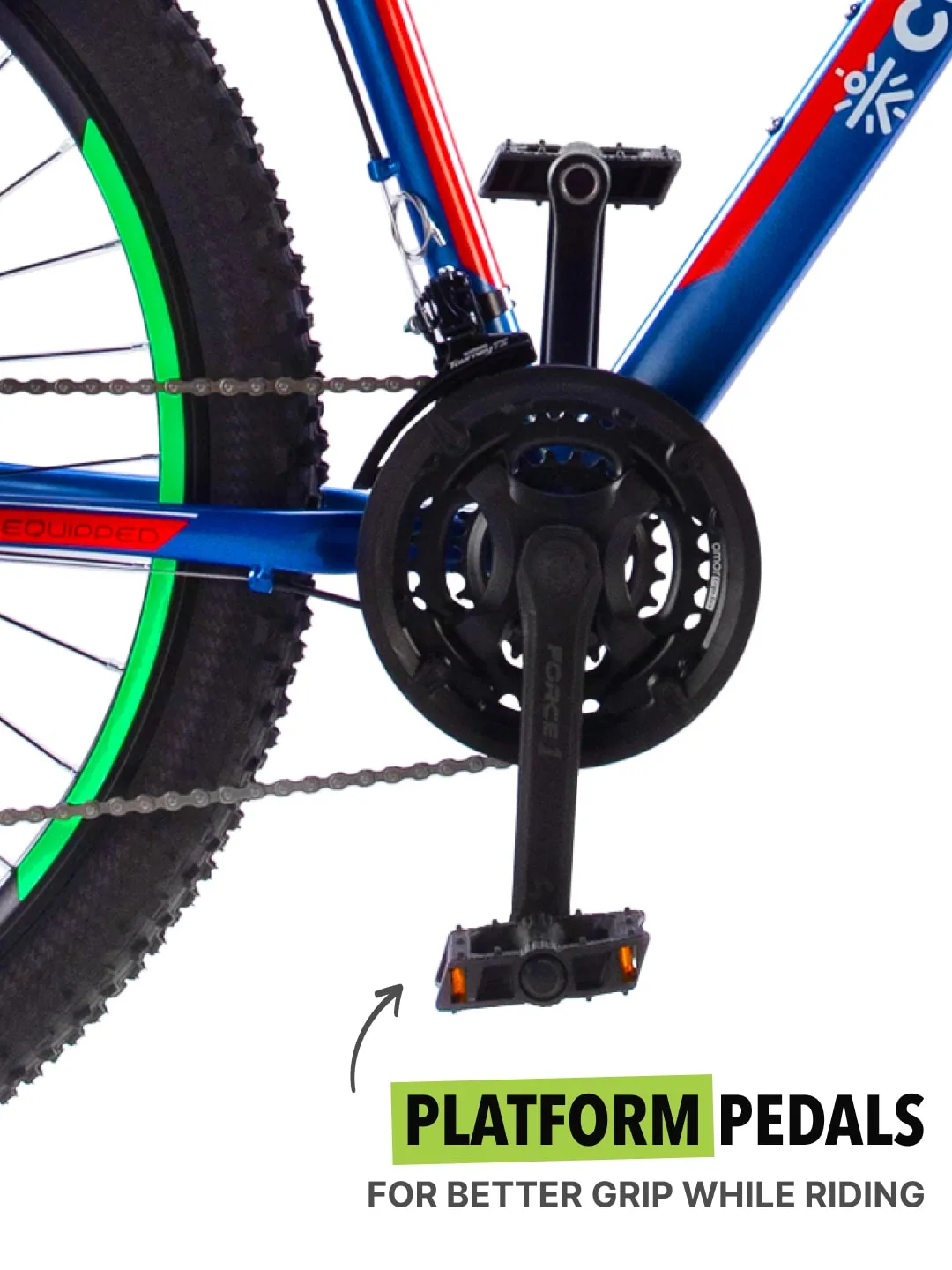 KARA29TBLUE Alloy 21 Speed Shimano Gear 29 inch Mountain Cycle, Dual Disc Brake, Front Suspension, Free Trainer Sessions, Cycling Event