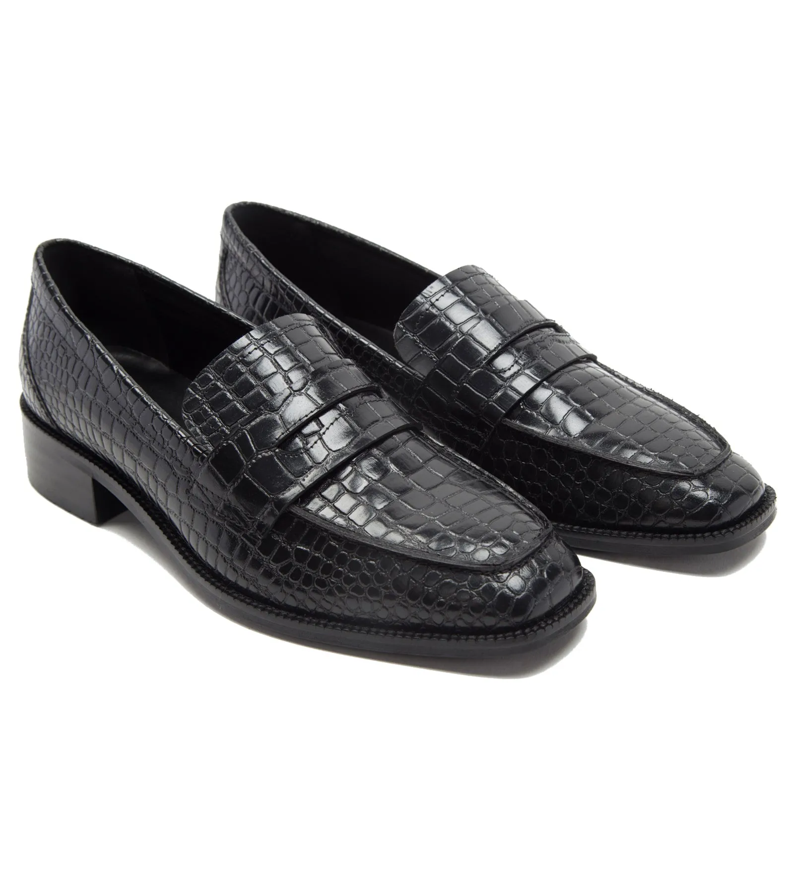 kew black croc