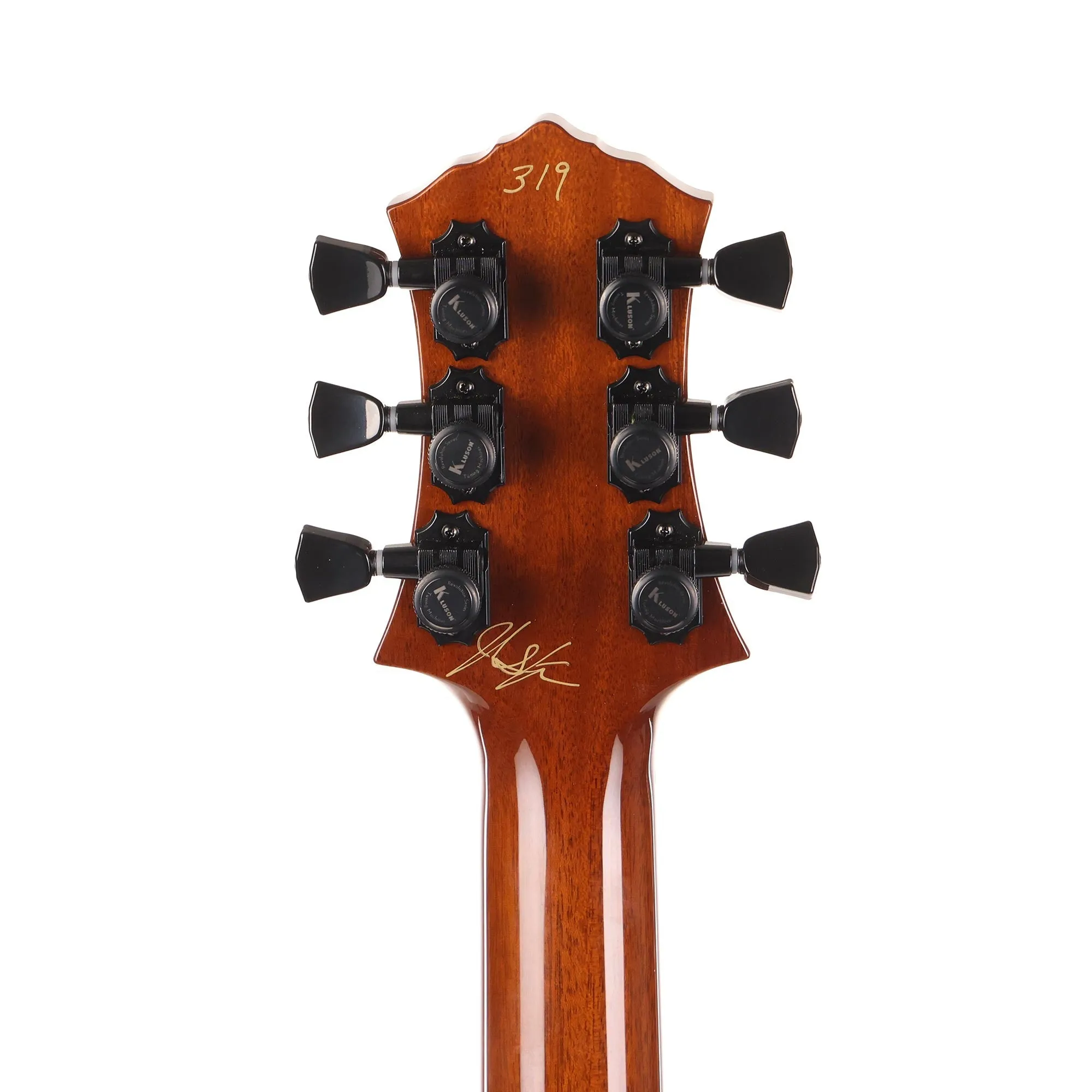 Knaggs Chena Tier 1 Hollowbody Dark Green Burst 2022