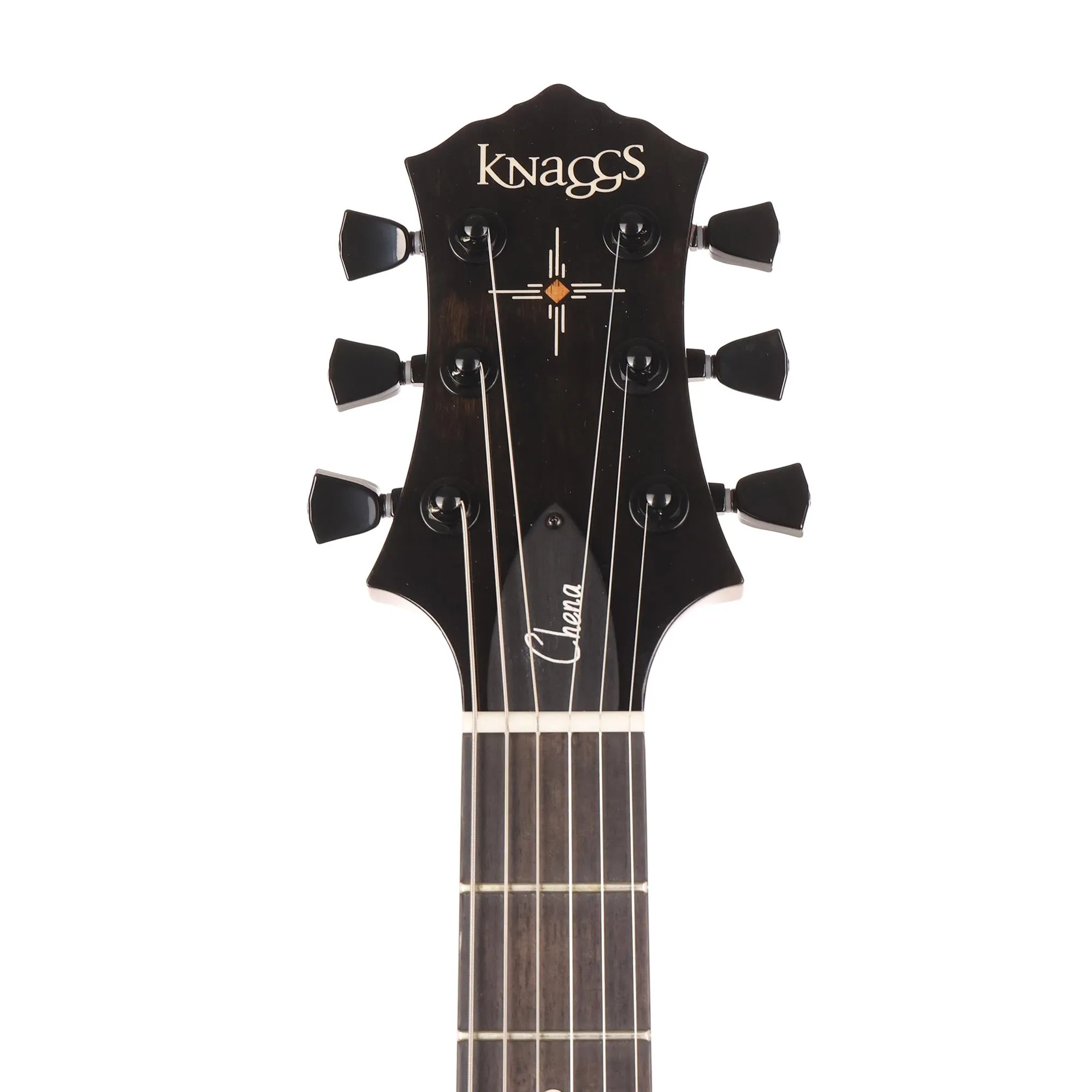 Knaggs Chena Tier 1 Hollowbody Dark Green Burst 2022
