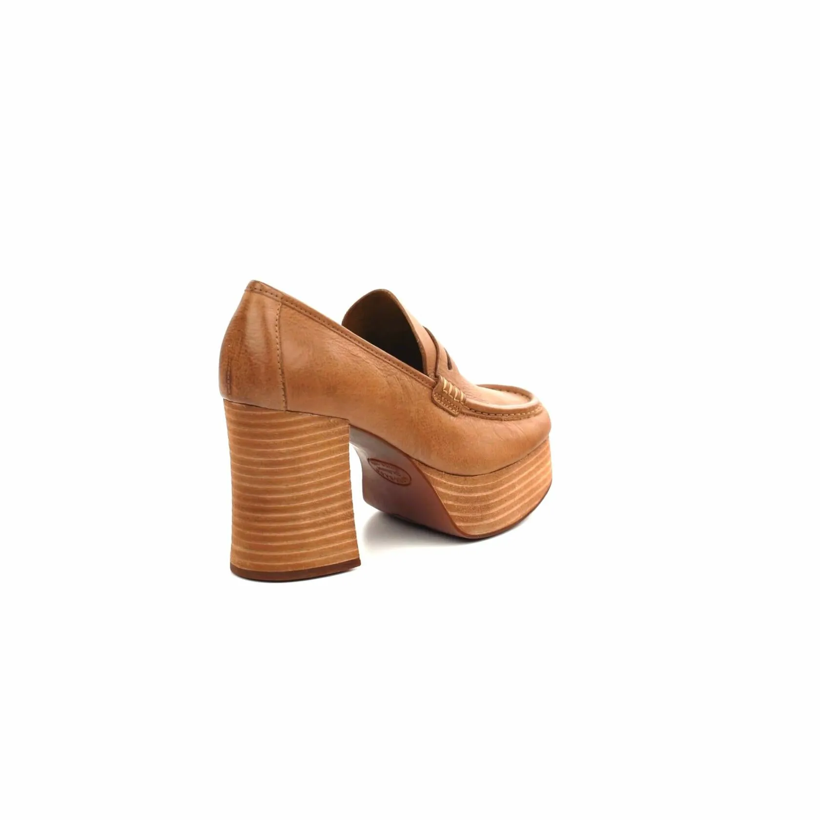 KORK-EASE Women's Barbara Loafer, Brown, Size 8.5 M US - Like New