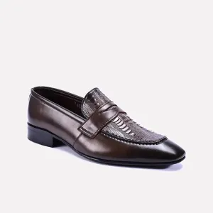 Langston Brown Slip On Formal Shoes 0111255