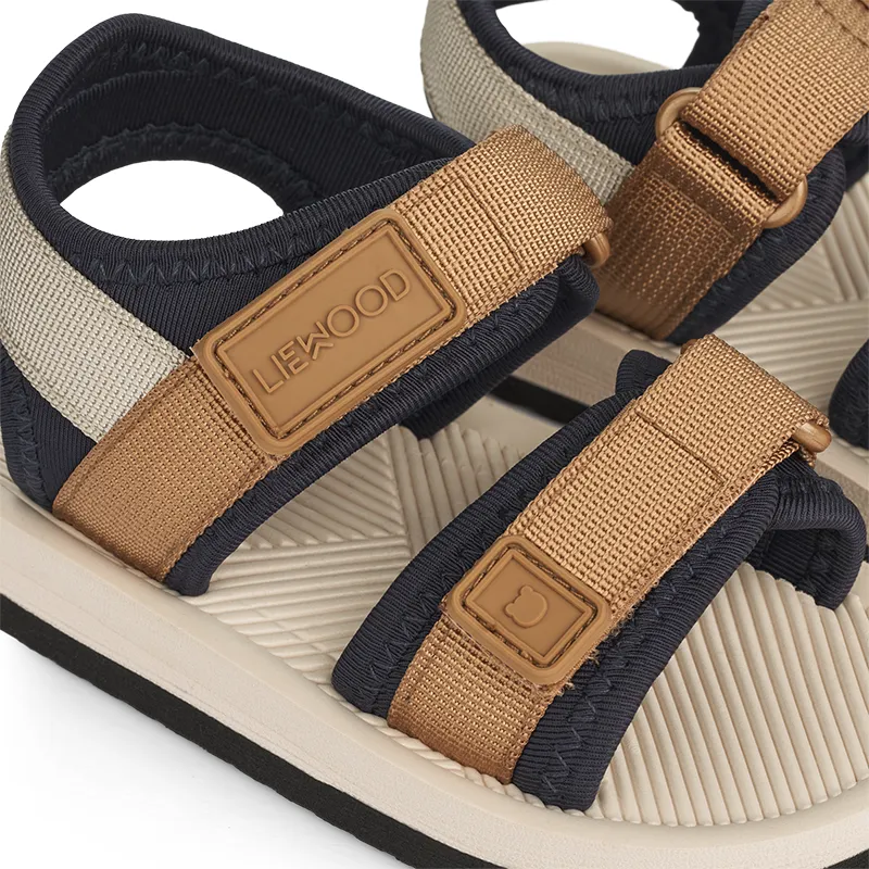 Liewood Sandals 'Monty' Golden Caramel Mix