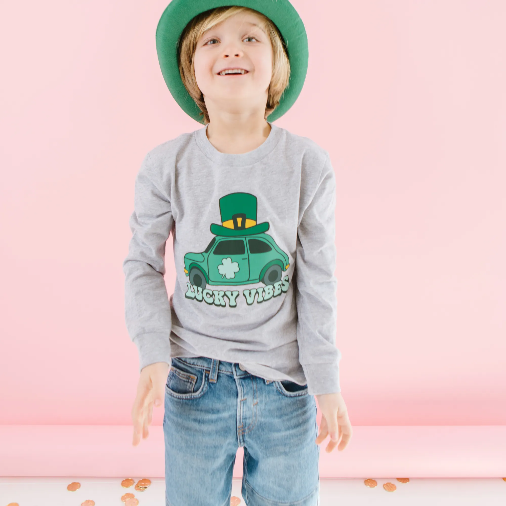 Lucky Vibes St. Patricks Day Shirt