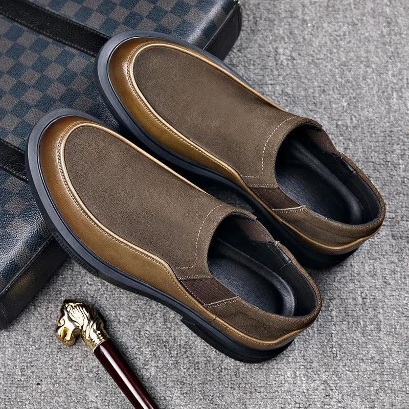 Men Breathable Loafer Summer Classic-  brown