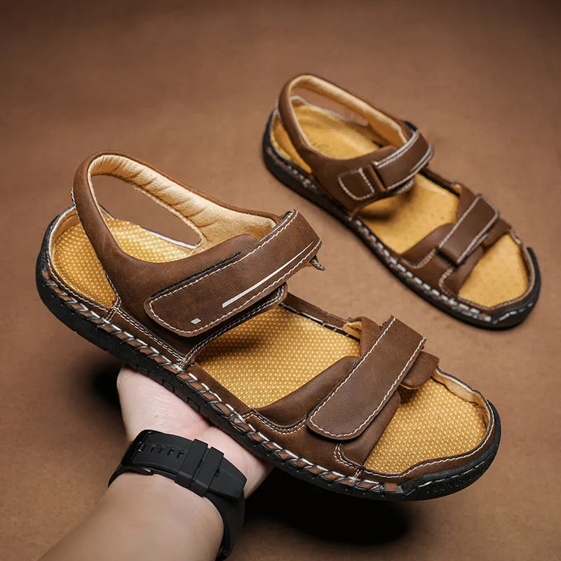Men's Sandals Casual Trend Leather Sandals Men's Wholesale