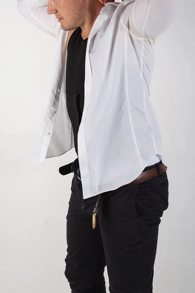 MEN'S SCULPTING TOP WITH WAIST TRAINER