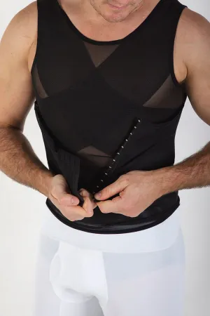 MEN'S SCULPTING TOP WITH WAIST TRAINER