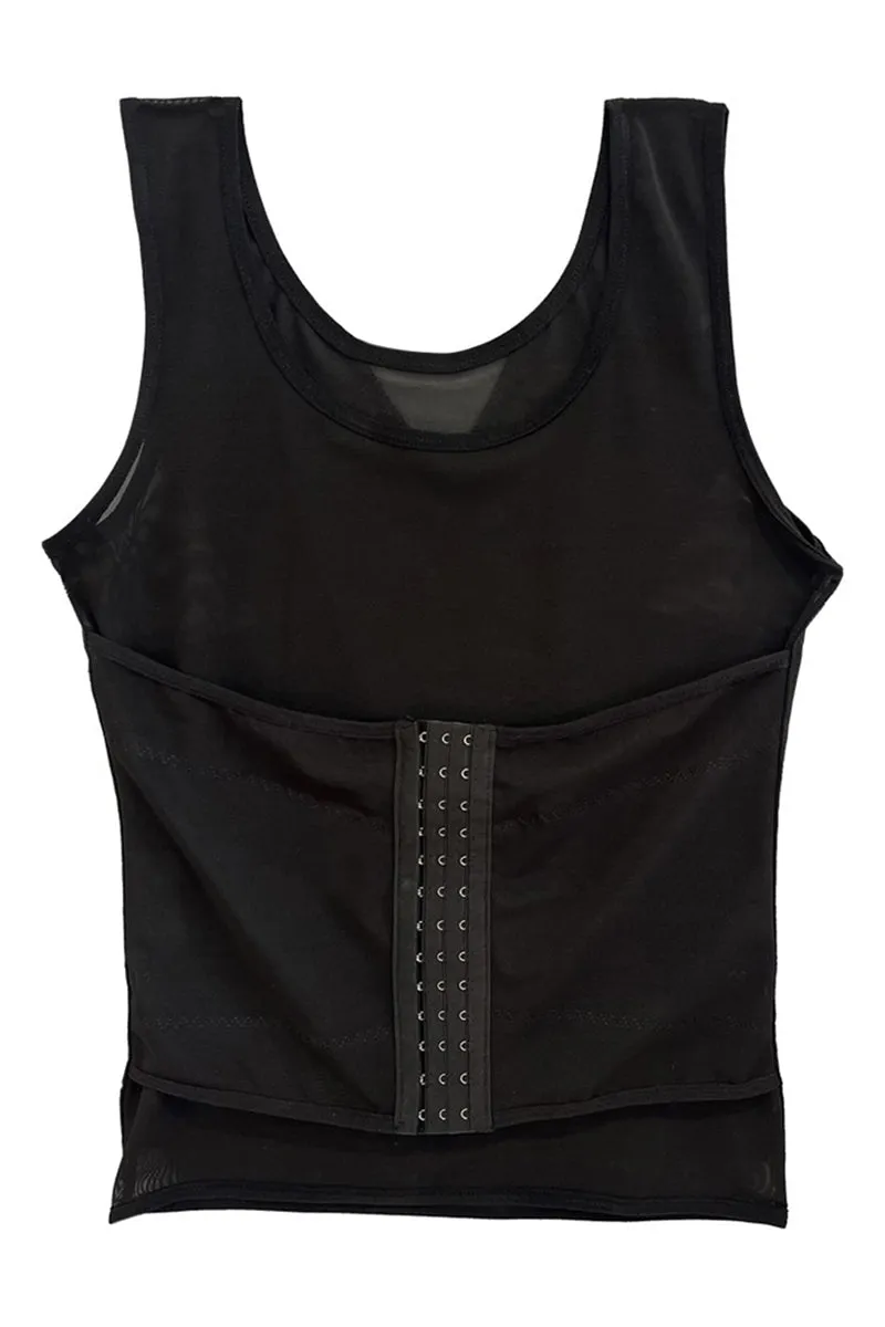 MEN'S SCULPTING TOP WITH WAIST TRAINER