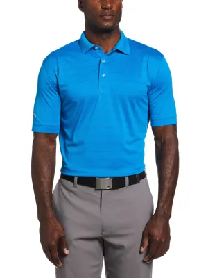 Mens Vent Short Sleeve Open Mesh Polo Shirt