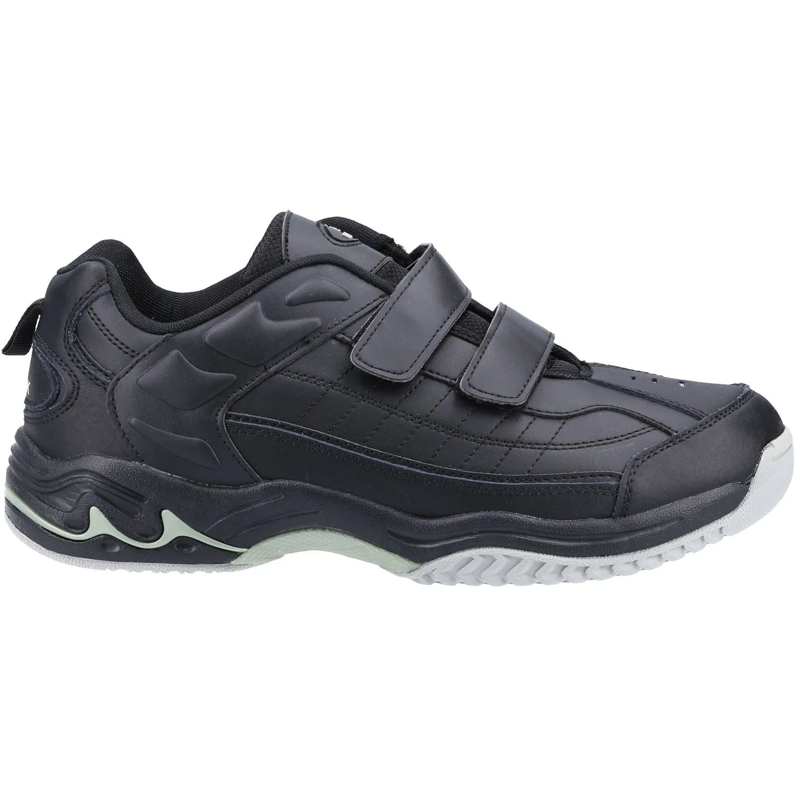 Mirak Boys Trainer - Contender Velcro in Black, 7-12