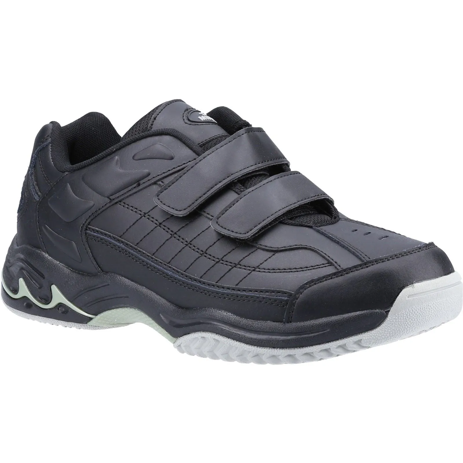 Mirak Boys Trainer - Contender Velcro in Black, 7-12