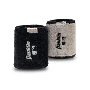 Muñequeras Franklin 4 in MLB X-Vent Reversible Negro