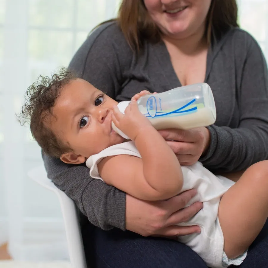 Natural Flow Anti-Colic Options  Wide-Neck Baby Bottle, with Level 1 Slow Flow Nipple