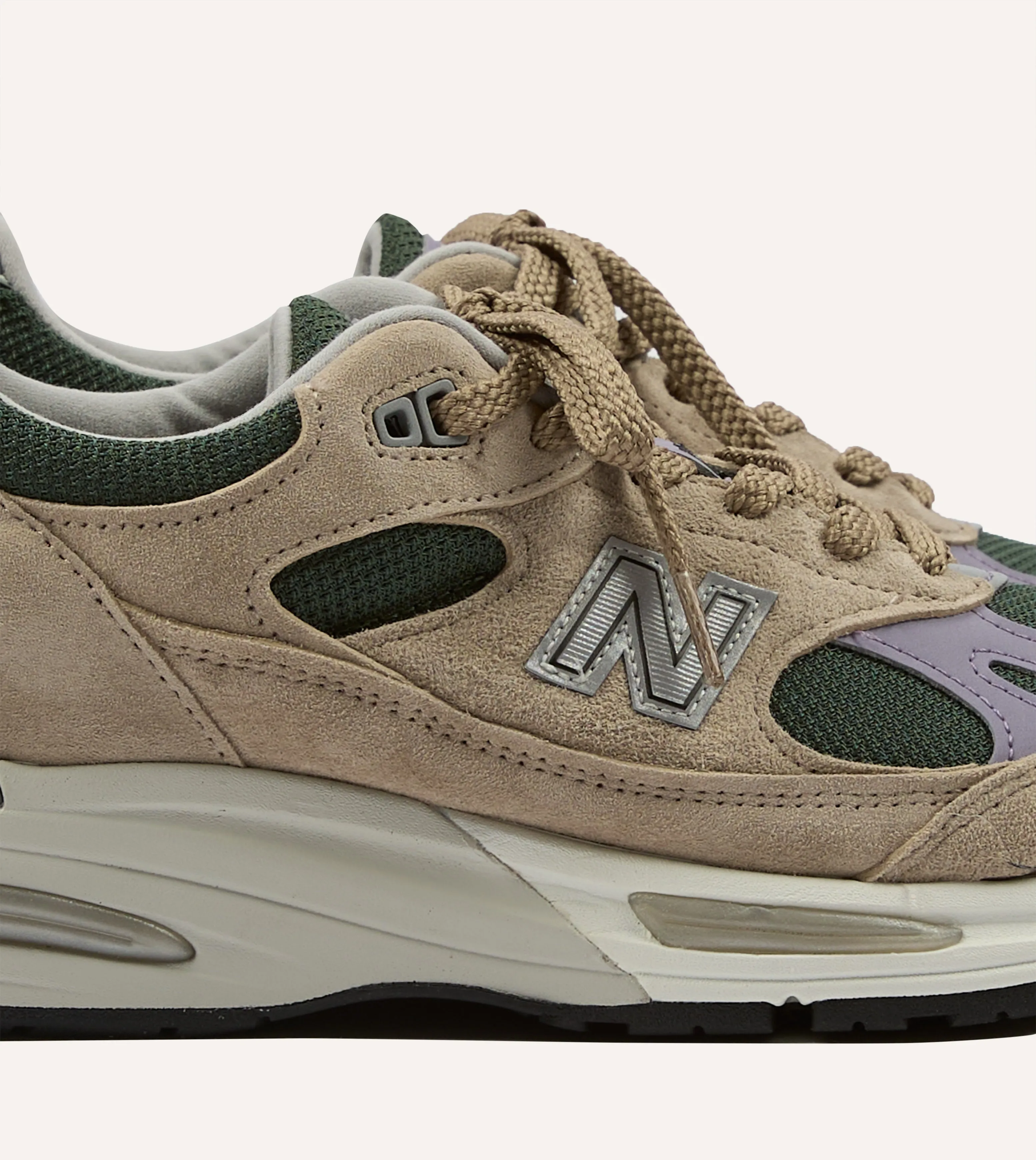 New Balance Tan 'Essentially Offbeat' Made in UK 991v2 Trainers
