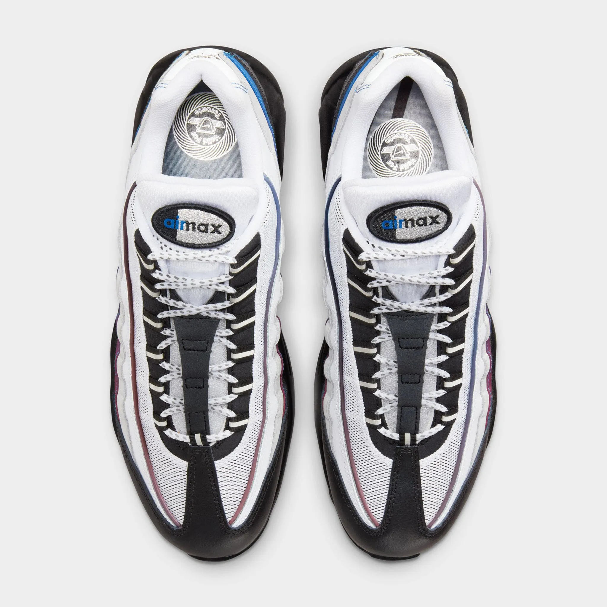 Nike Air Max 95 PRM "Toronto" White / University Red - Blue Jay