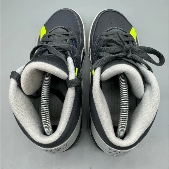 Nike Air Trainer SC- Grade School Size 7Y Dark Grey Black Midnight Navy Volt