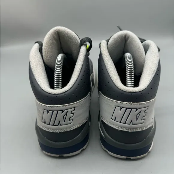 Nike Air Trainer SC- Grade School Size 7Y Dark Grey Black Midnight Navy Volt