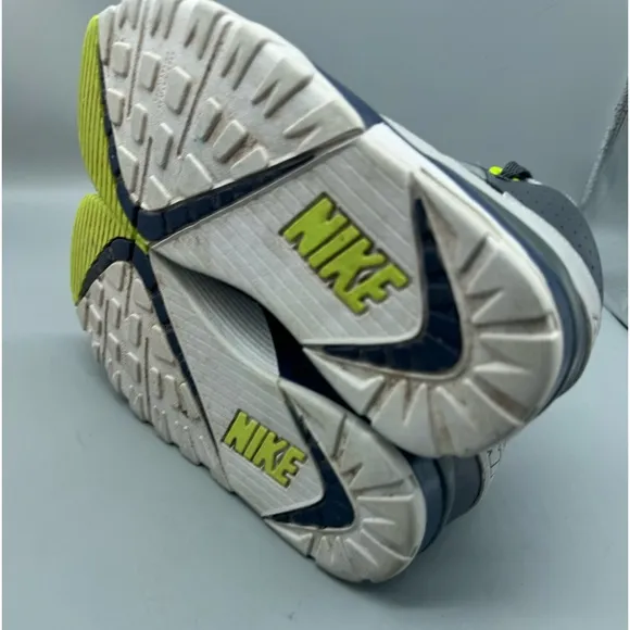 Nike Air Trainer SC- Grade School Size 7Y Dark Grey Black Midnight Navy Volt