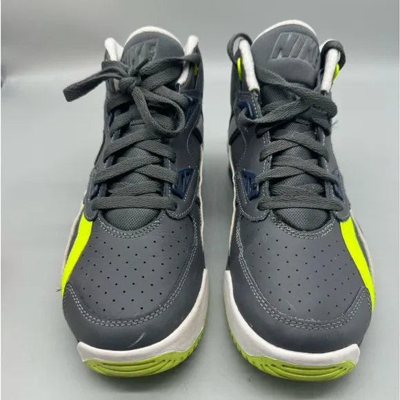 Nike Air Trainer SC- Grade School Size 7Y Dark Grey Black Midnight Navy Volt