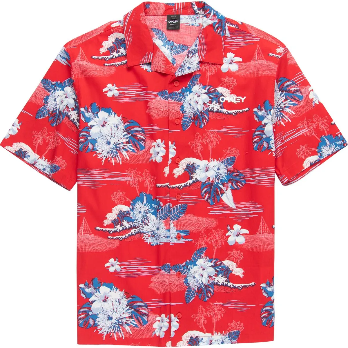 Oakley Tropic Hawaii Button Up Shirt