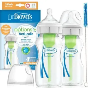Options  Wide-Neck Bottle, 270 ML, 2-Pack