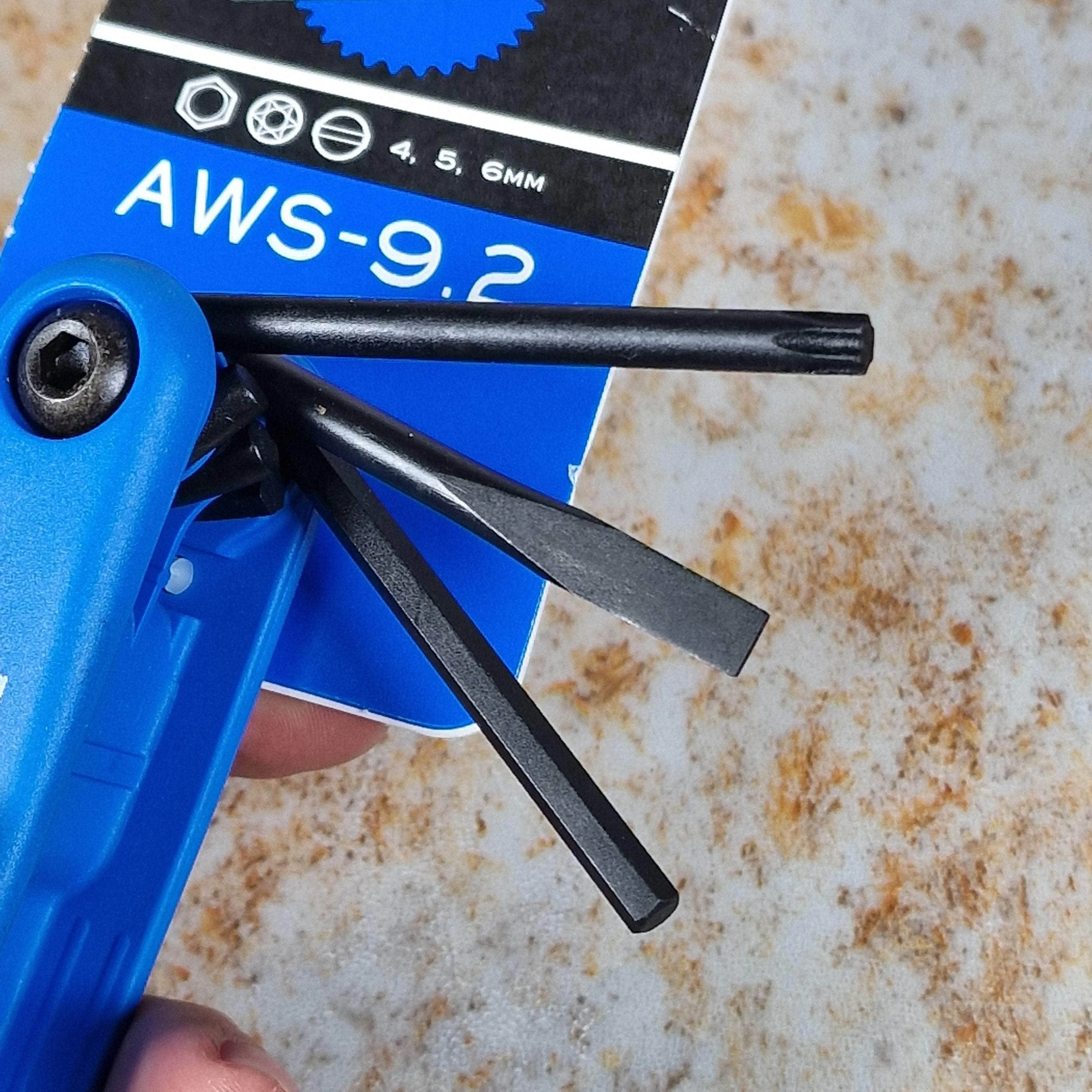 Park Tool Allen Key Set AWS-9.2