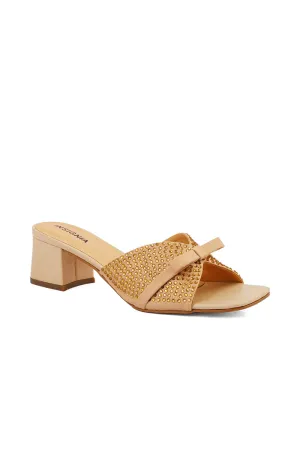 Party Wear Slip On I29289-Beige