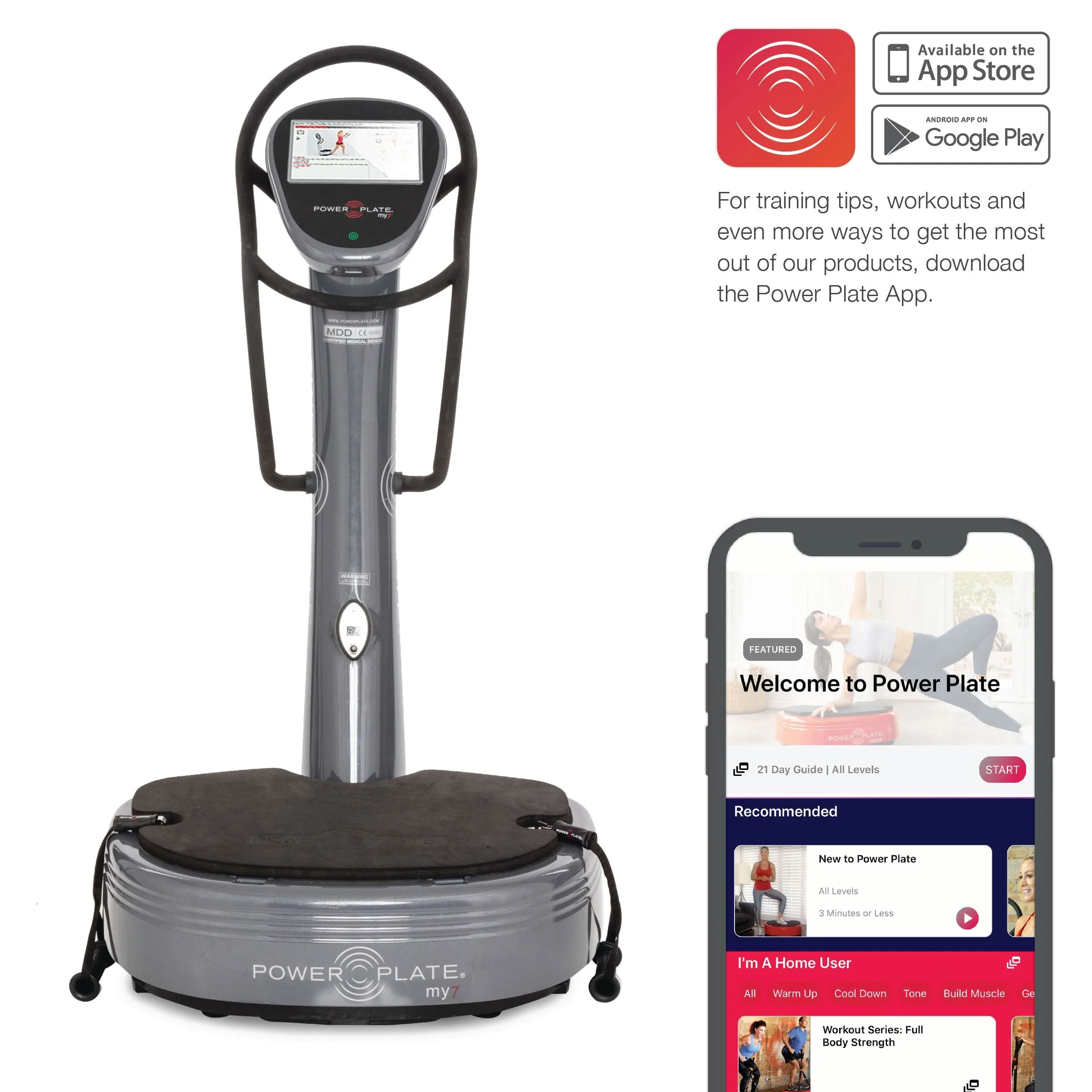 Power Plate my7 Vibration Trainer