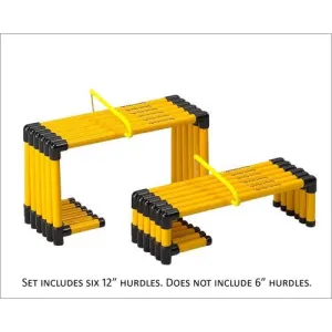 Prism Smart Hurdle Set - 12" (Set Of 6)