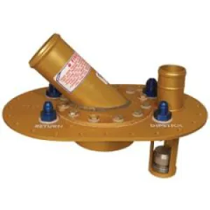 Quick-Fill "Flapper Valve" Assembly (2-1/4" Fill, 1" Vent)