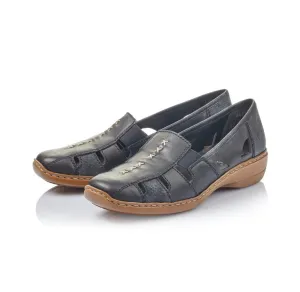 Rieker - 41385 Navy Slip On