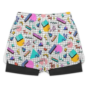 Saved by The Past  - Men Beach Shorts with 4 Pockets