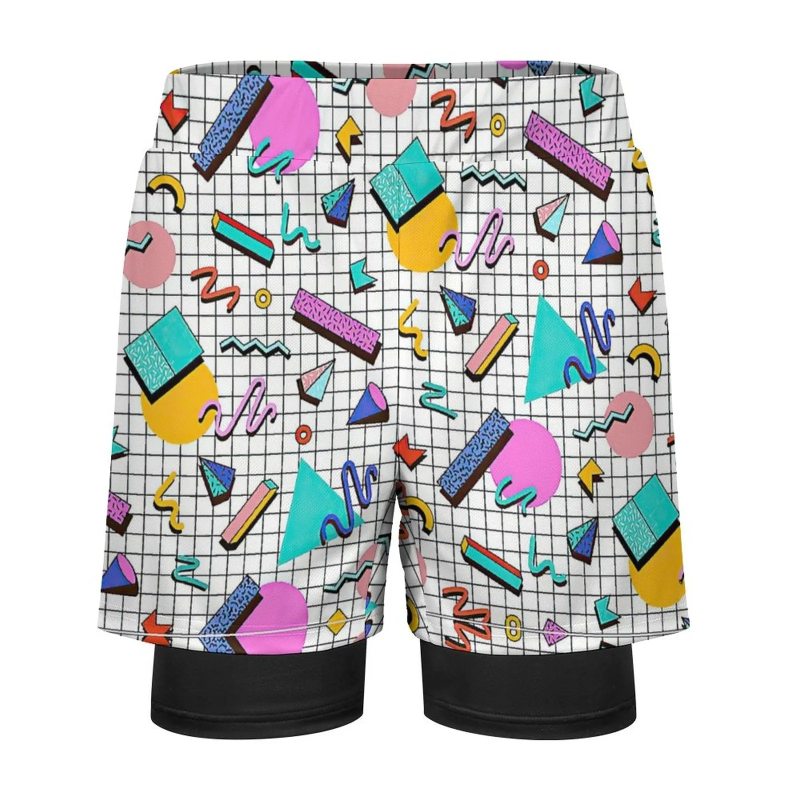 Saved by The Past  - Men Beach Shorts with 4 Pockets