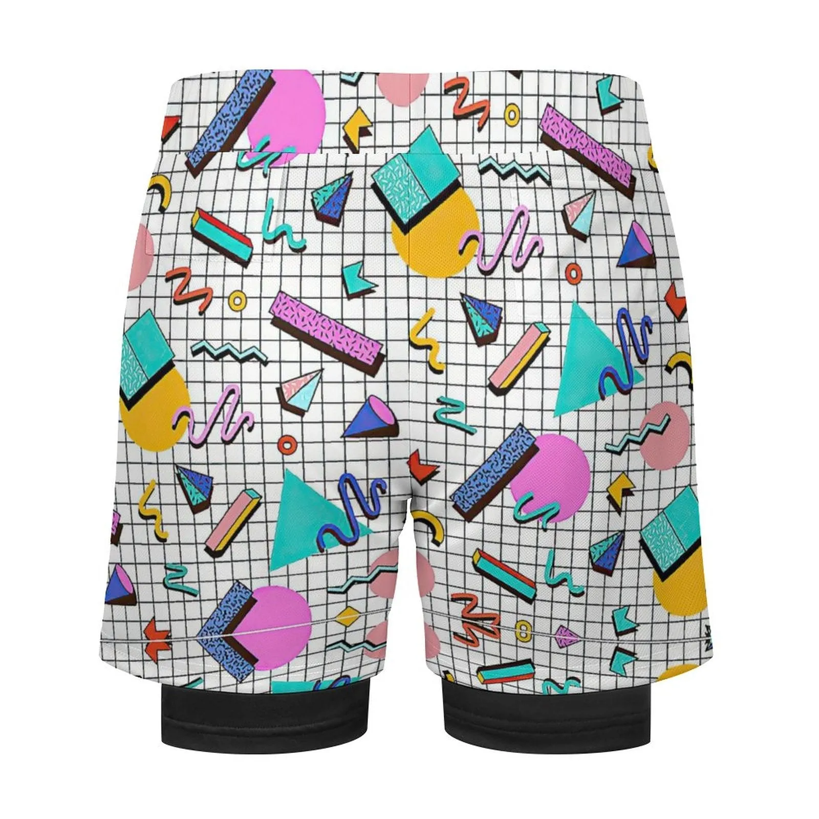 Saved by The Past  - Men Beach Shorts with 4 Pockets