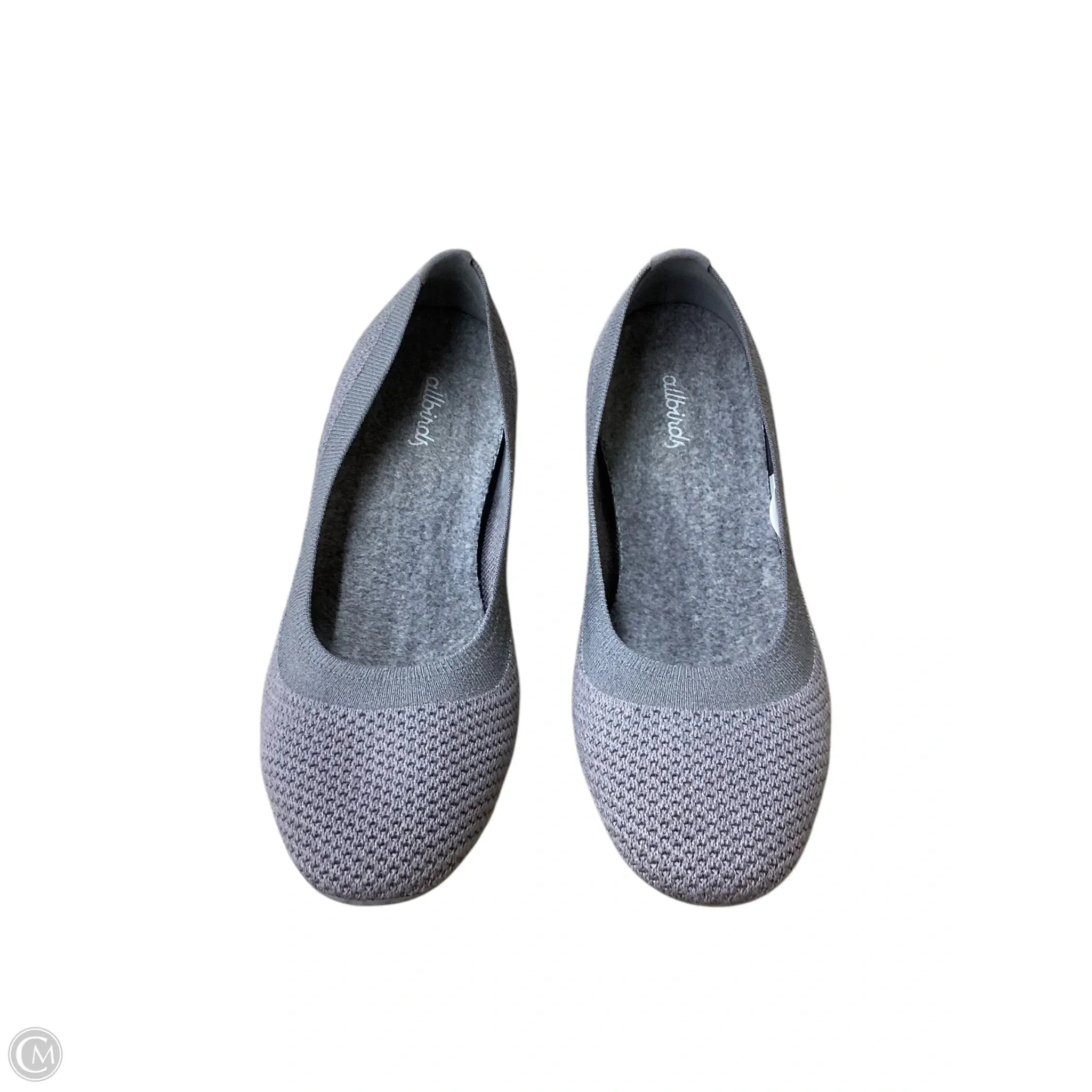 Shoes Flats By Allbirds In Grey, Size: 8