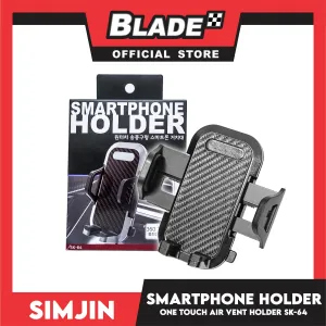 Simjin One Touch Air Vent Smartphone Holder SK-64