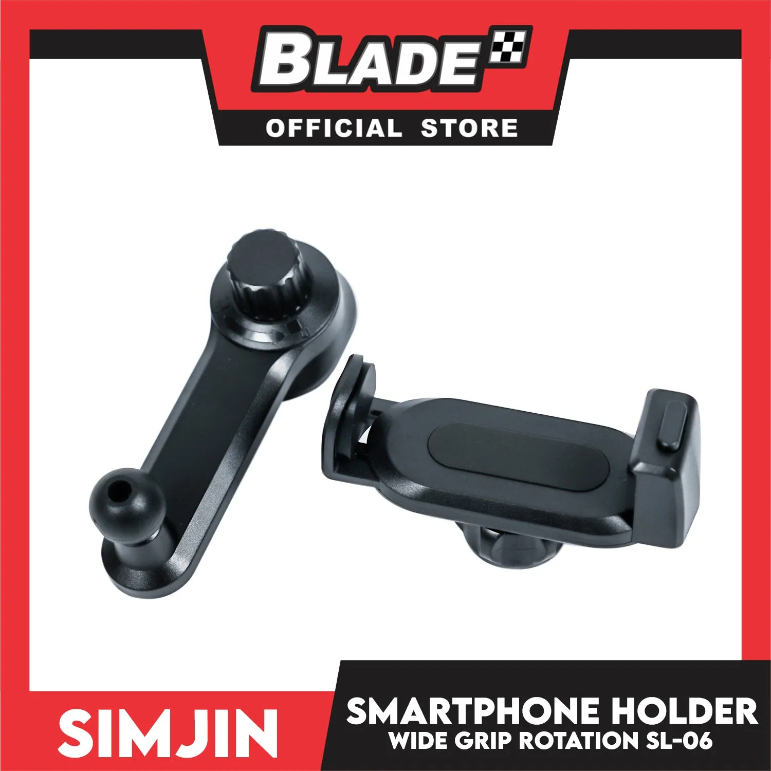 Simjin Smartphone Holder Air Vent Wide Grip Rotation SL-06