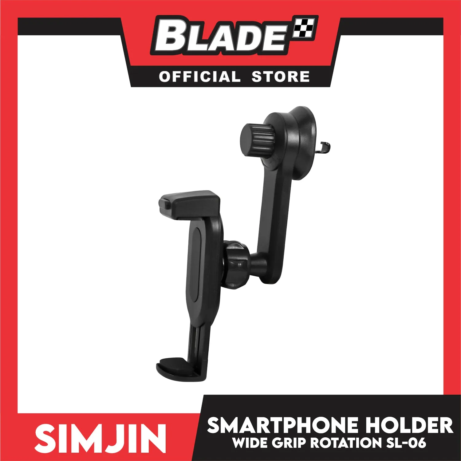 Simjin Smartphone Holder Air Vent Wide Grip Rotation SL-06