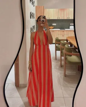 Soleil Stripe Maxi