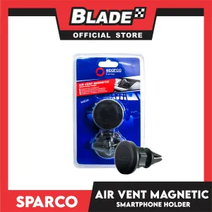 Sparco Corsa Phone Holder Air Vent Magnetic SPC5107 Compatible with Any Cell Phone, iPhone Galaxy LG Huawei