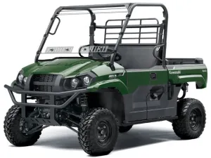 Spike Kawasaki Mule Pro-MX Full Windshield With Dual Vents-HC