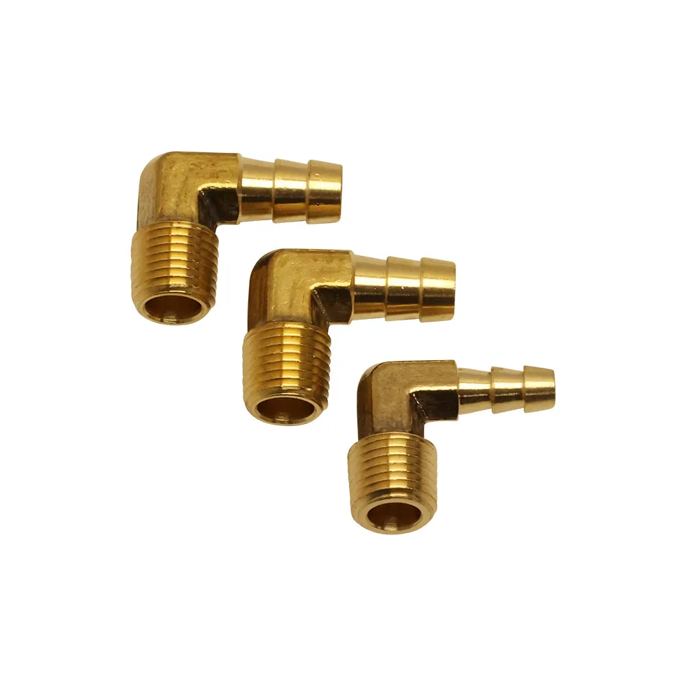 Sportster Hardtail Oil Tank Fitting Kit - Brass
